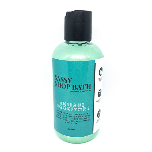 Sassy Shop Bath 3 in 1 Wash - Antique Bookstore, 200ml - ScentiMelti Home Fragrance, Beauty & Gifts UK