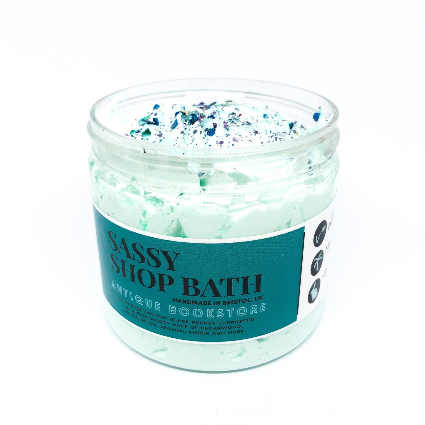 Sassy Shop Bath Whipped Soap - Antique Bookstore - ScentiMelti Home Fragrance, Beauty & Gifts UK