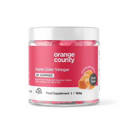 Orange County Vegan Apple Cider Vinegar Gummies - Mixed Fruit Flavour