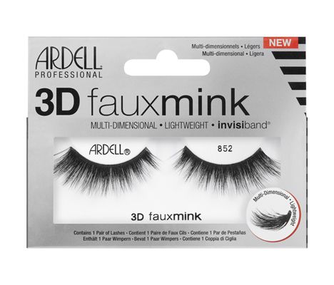 Ardell 3D Faux Mink Lashes Black 852 - ScentiMelti Home Fragrance, Beauty & Gifts UK