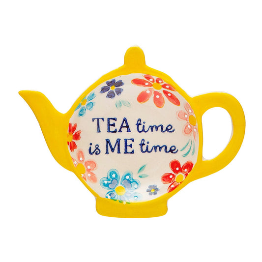 Folk Floral Tea Bag Tidy - ScentiMelti Home Fragrance, Beauty & Gifts UK