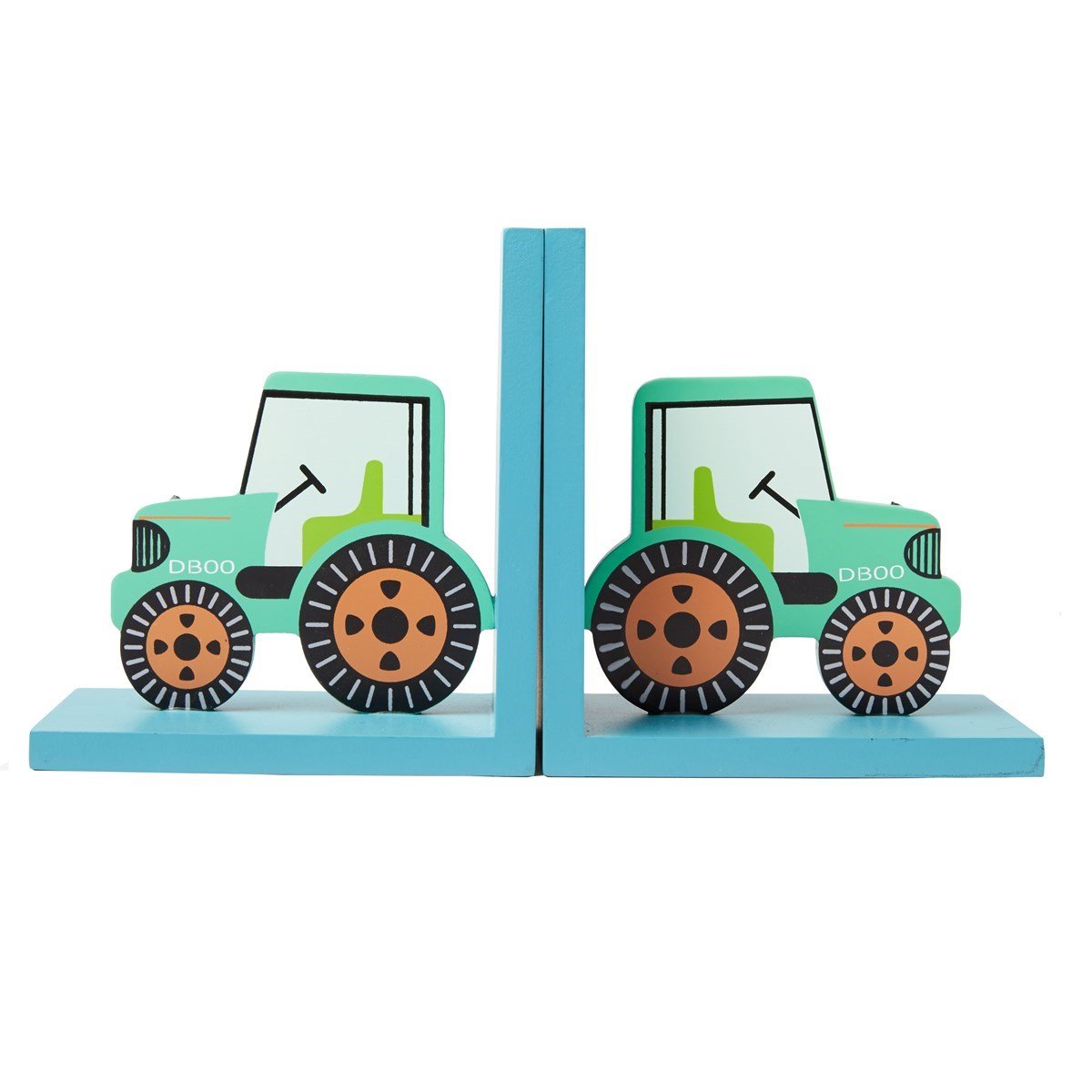 Green Tractor Bookends - ScentiMelti Home Fragrance, Beauty & Gifts UK