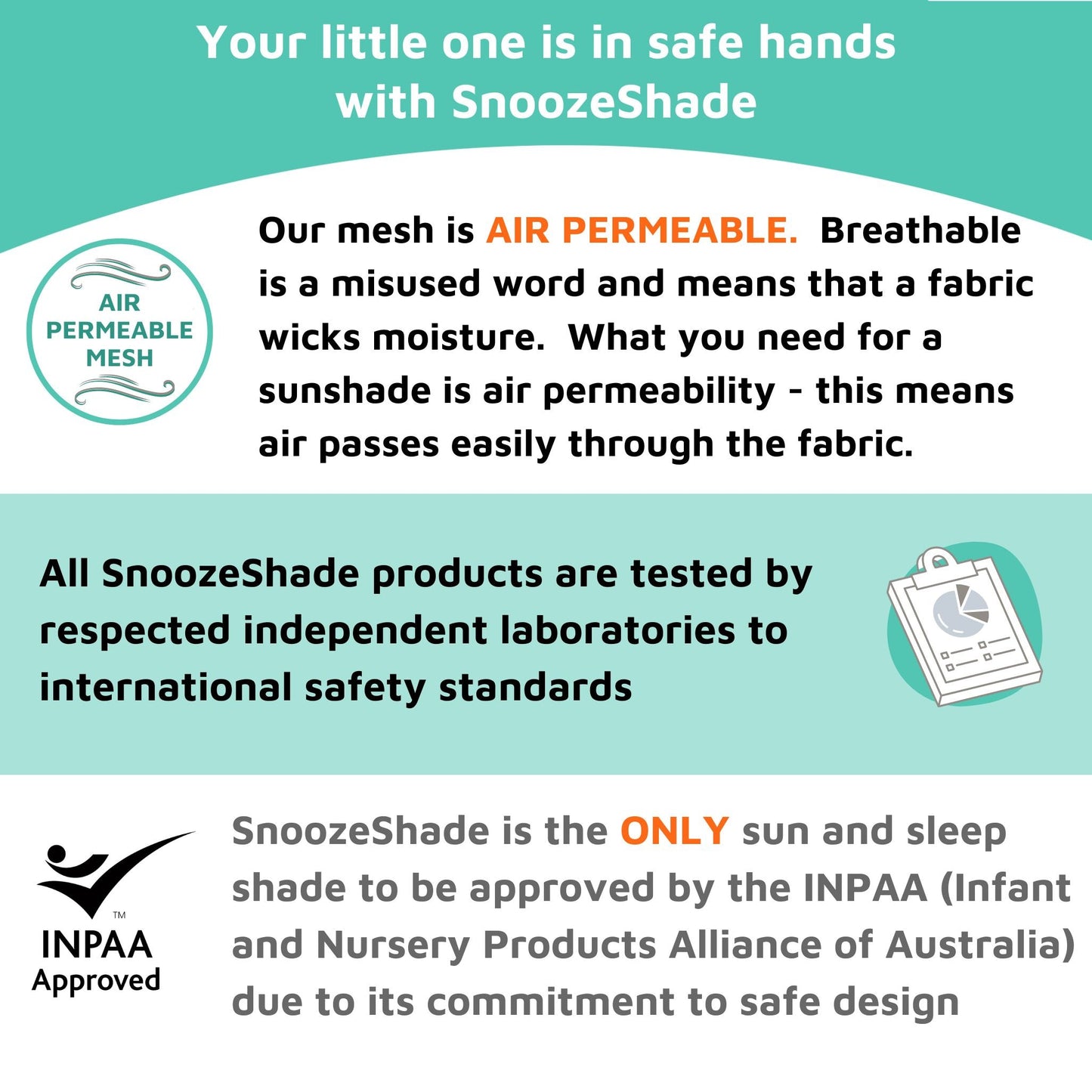 SnoozeShade Original (0-6m); Carrycot & pram sun shade and baby sleep aid; Better than a pram parasol; Doona compatible; Blocks 99% of UV - ScentiMelti Home Fragrance, Beauty & Gifts UK