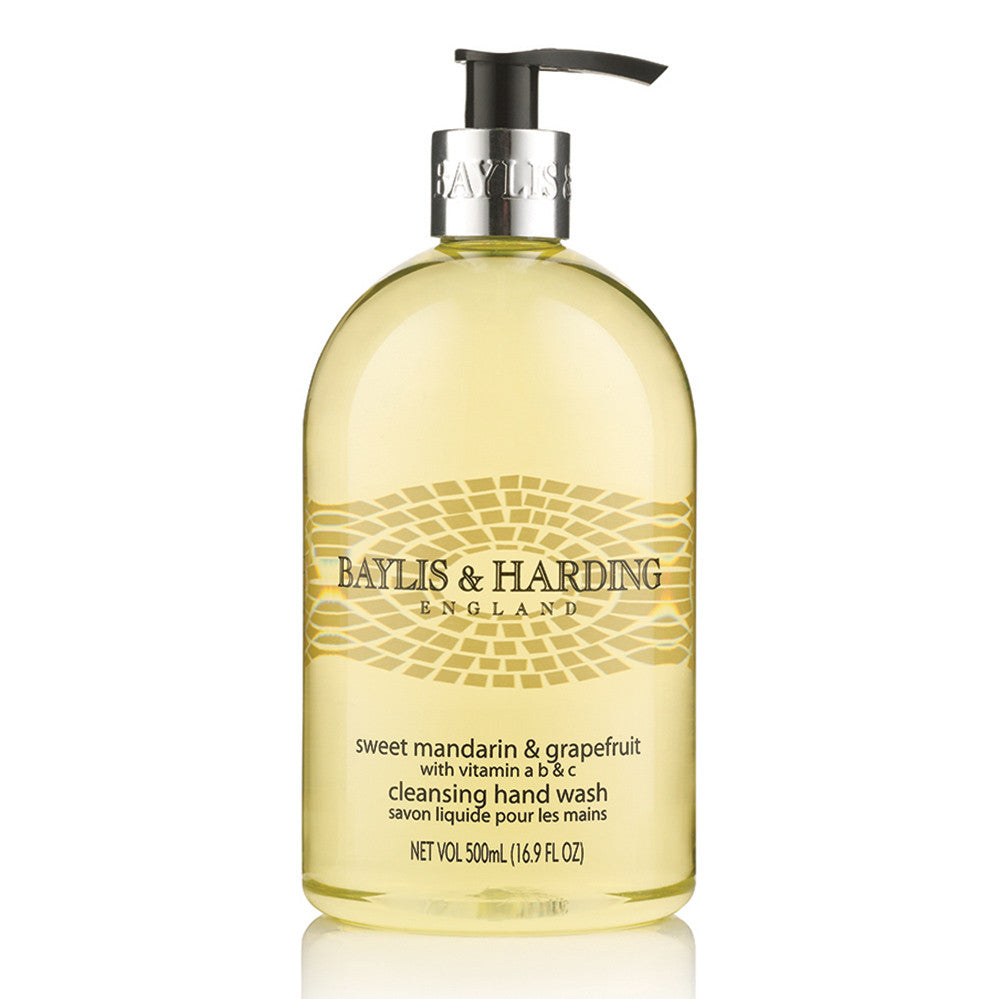 Baylis & Harding Sweet Mandarin and Grapefruit Hand Wash - 500 ml - ScentiMelti Home Fragrance, Beauty & Gifts UK