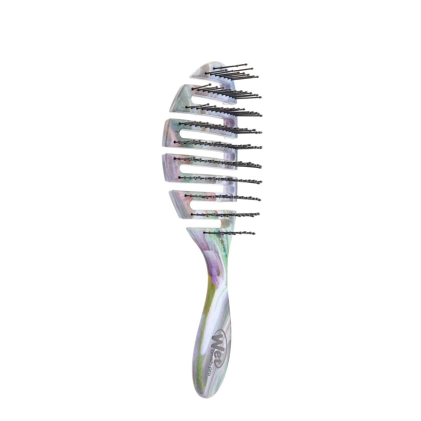 Wet Brush Flex Dry Organic Swirl Pro Detangler - Grey - ScentiMelti Home Fragrance, Beauty & Gifts UK