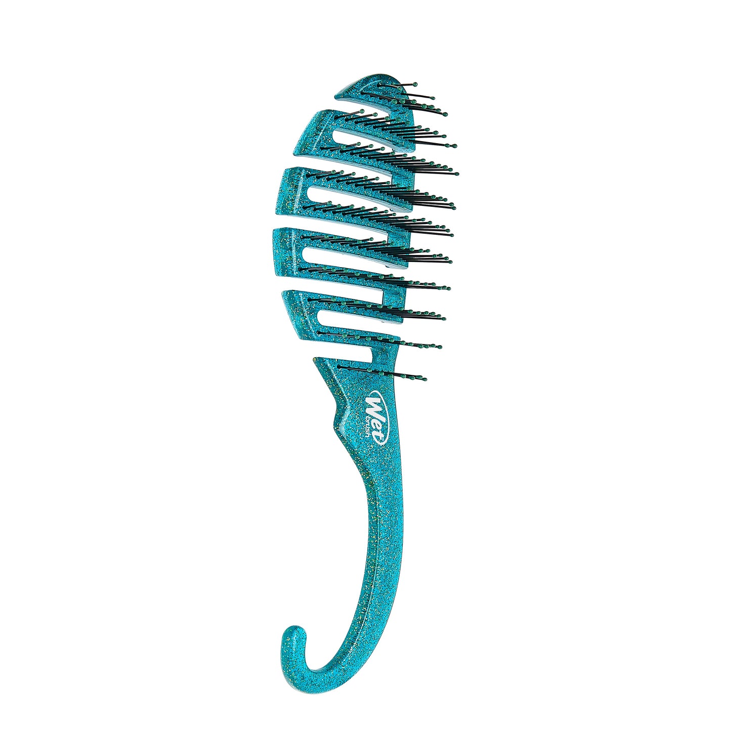 Wet Brush Shower Glitter Detangler Brush - Teal - ScentiMelti Home Fragrance, Beauty & Gifts UK