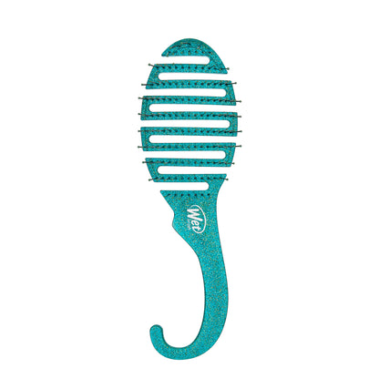 Wet Brush Shower Glitter Detangler Brush - Teal - ScentiMelti Home Fragrance, Beauty & Gifts UK