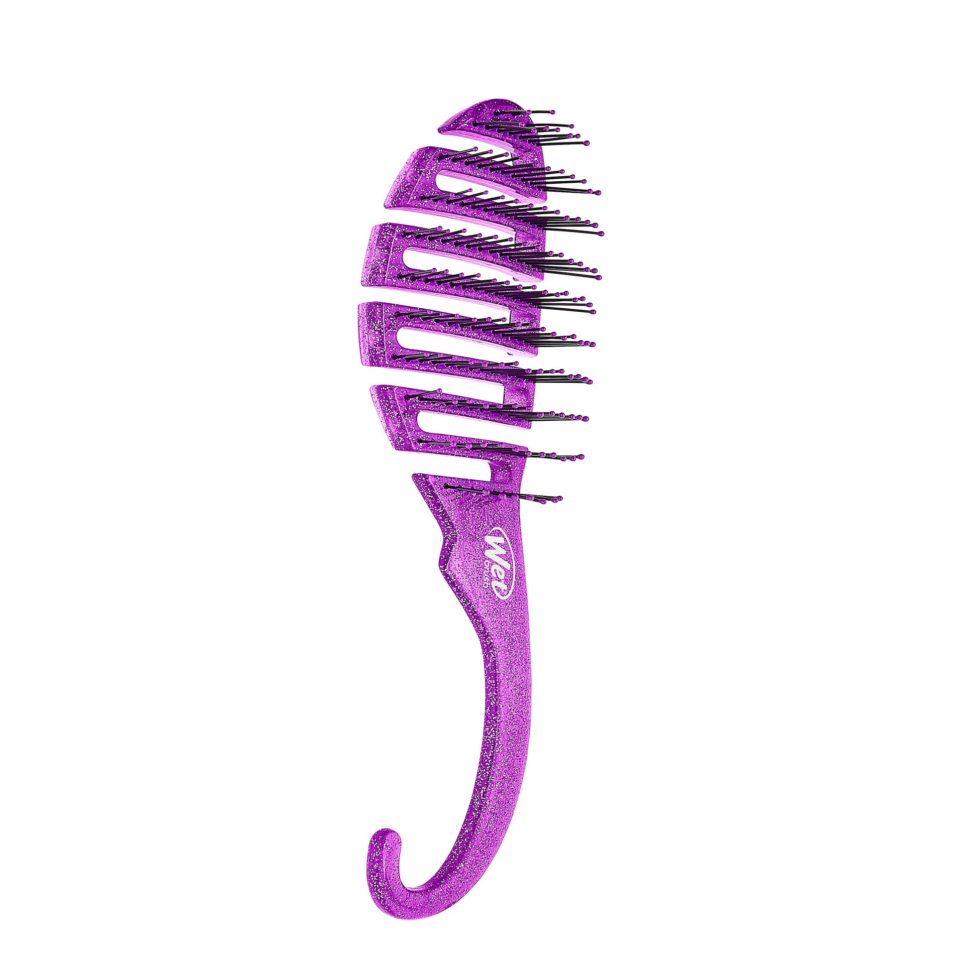 Wet Brush Shower Glitter Detangler Brush - Purple - ScentiMelti Home Fragrance, Beauty & Gifts UK