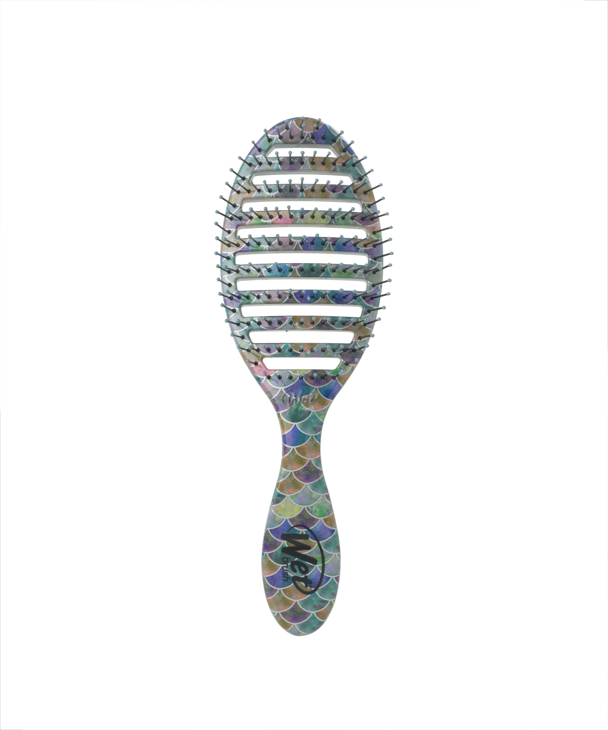 WetBrush Treasured Waters Speed Dry Brush - Mermaid Tail - ScentiMelti Home Fragrance, Beauty & Gifts UK