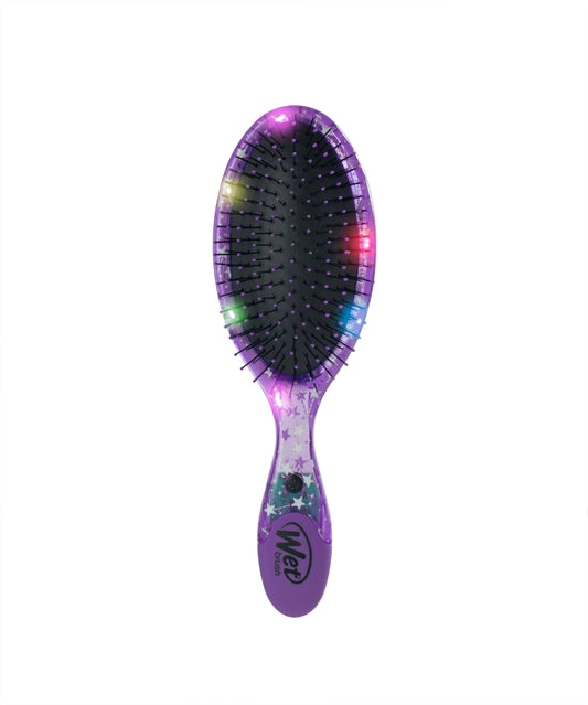 Wet Brush Hair Galaxy Lights Light Up Original Detangler - Purple Stars - ScentiMelti Home Fragrance, Beauty & Gifts UK