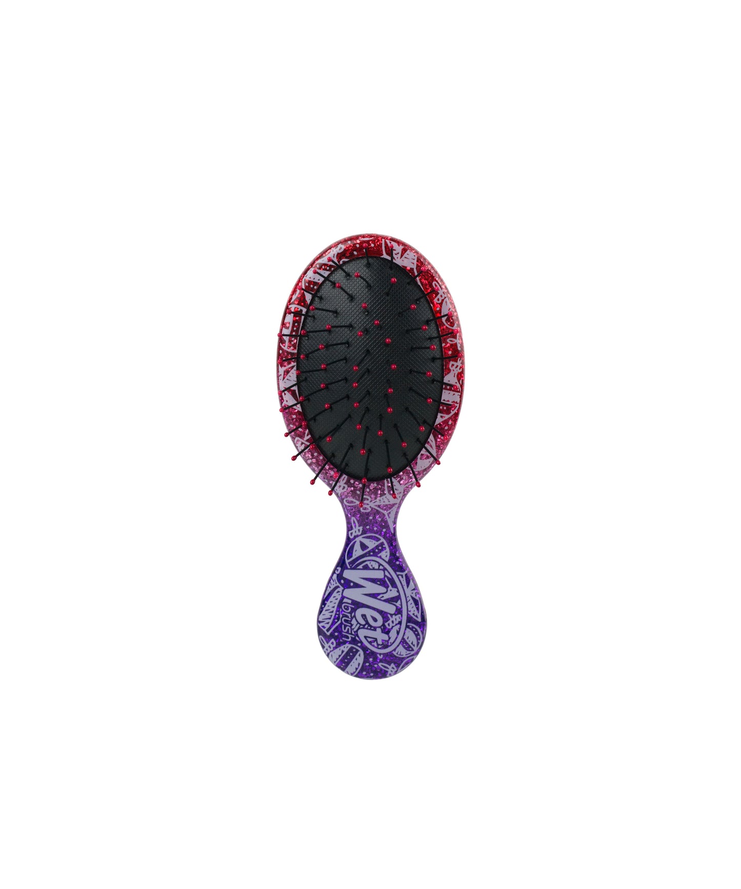 Wet Brush Winter Glitter Mini Detangler - Holiday Ornaments - ScentiMelti Home Fragrance, Beauty & Gifts UK