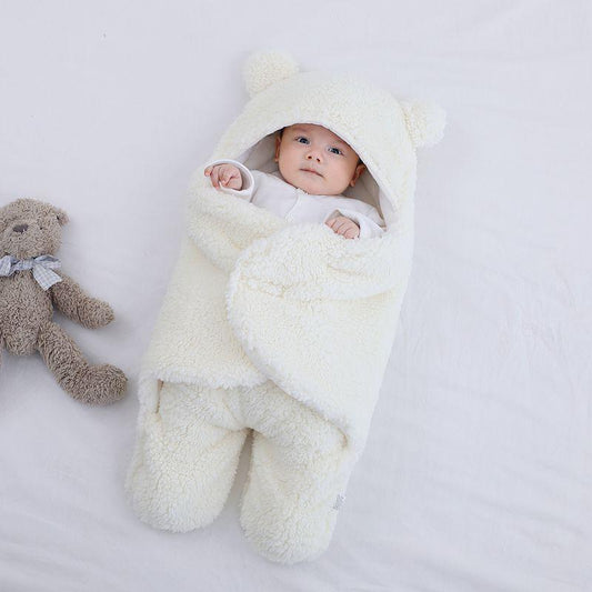 Teddy Pramsuit Swaddle Wrap