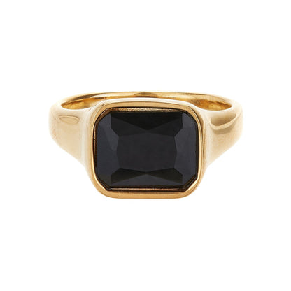 Square Gold Cocktail Ring: Black The Positive Company ScentiMelti Wax Melts