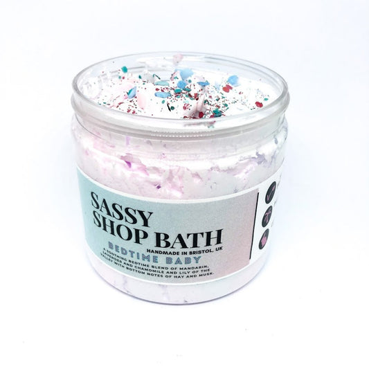 Sassy Shop Bath Whipped Soap - Bedtime Baby - ScentiMelti Home Fragrance, Beauty & Gifts UK