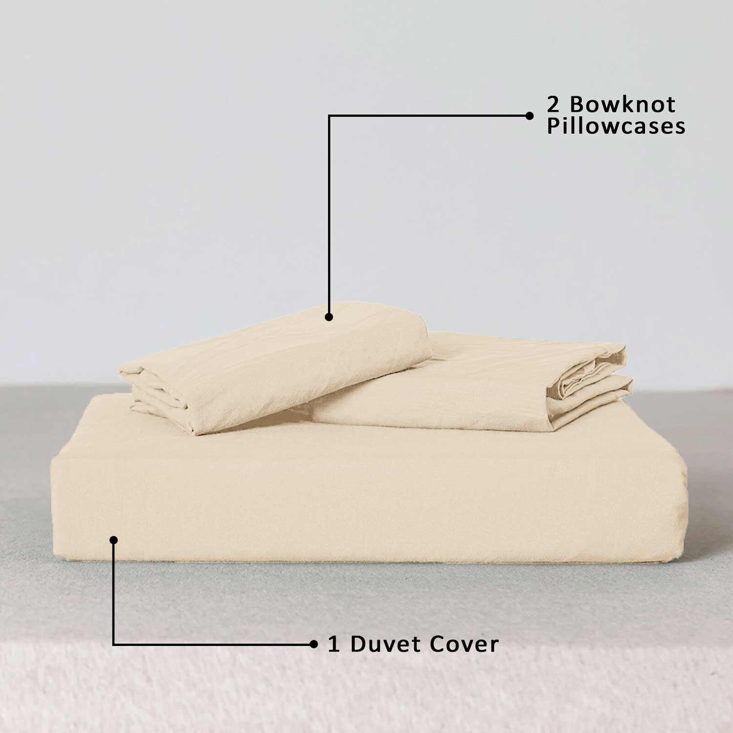 Knotted Duvet Cover Set Cotton Passion UK ScentiMelti Wax Melts