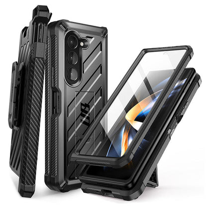 Galaxy Z Fold5 Unicorn Beetle Kickstand Case with Screen Protector-Black - ScentiMelti Home Fragrance, Beauty & Gifts UK