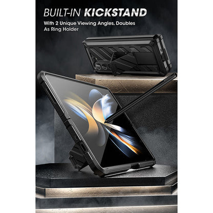 Galaxy Z Fold5 Unicorn Beetle Kickstand Case with Screen Protector-Black - ScentiMelti Home Fragrance, Beauty & Gifts UK