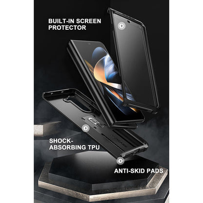 Galaxy Z Fold5 Unicorn Beetle Kickstand Case with Screen Protector-Black - ScentiMelti Home Fragrance, Beauty & Gifts UK