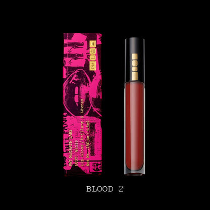 Pat McGrath Lust: Gloss Lip Gloss - Blood 2 (Classic Blue Red) - ScentiMelti Home Fragrance, Beauty & Gifts UK