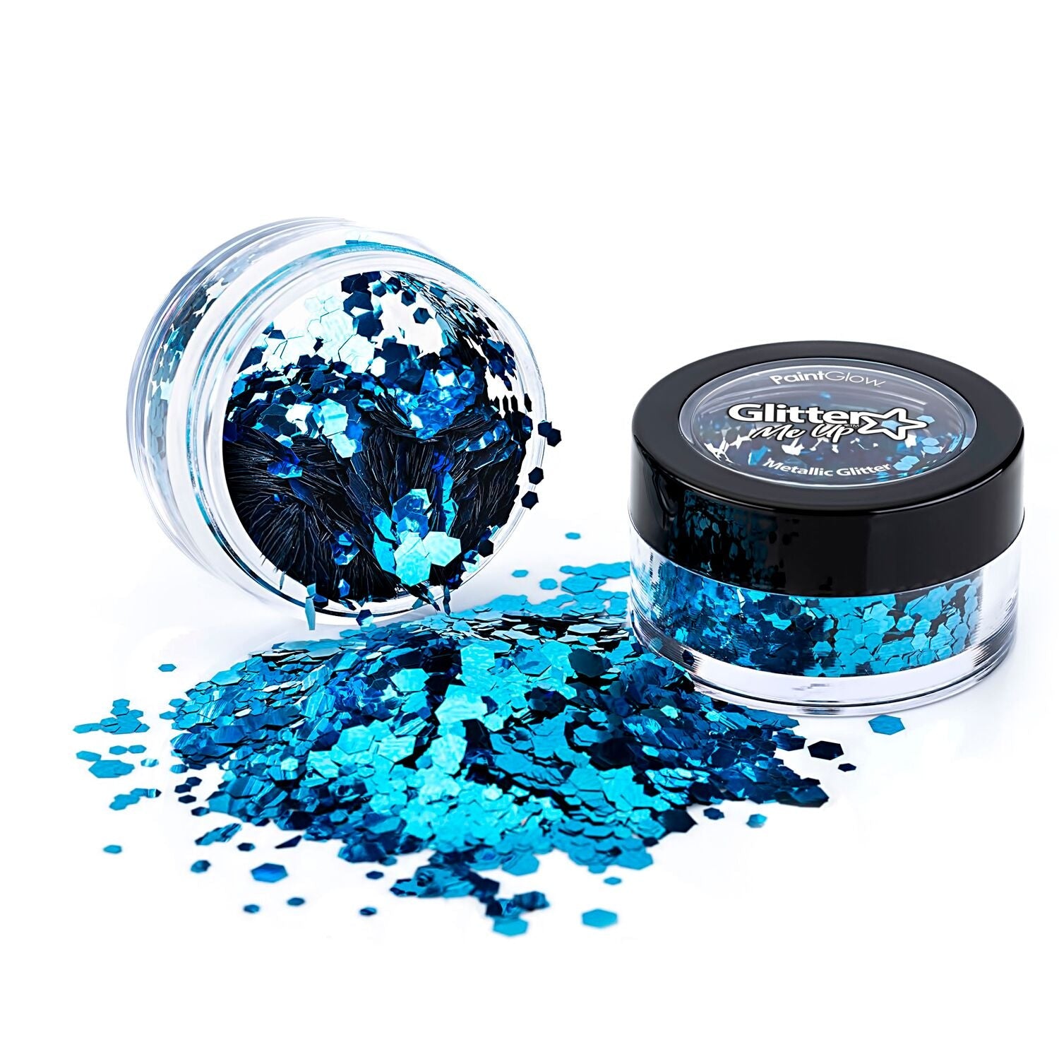 PaintGlow Metallic Chunky Glitter 3g – Vegan Cosmetic Glitter for Face, Body, Nails, Hair and Lip - ScentiMelti Home Fragrance, Beauty & Gifts UK