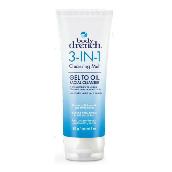 Body Drench 3 in 1 Cleansing Melt Gel to Oil Facial Cleanser, 85g - ScentiMelti Home Fragrance, Beauty & Gifts UK