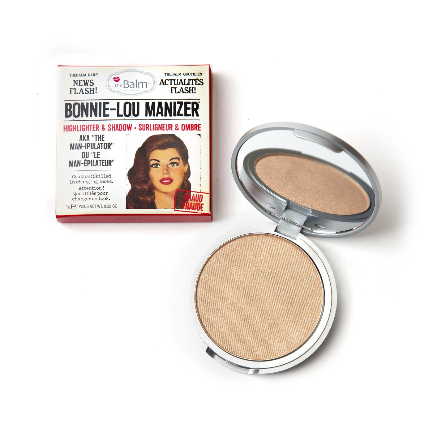 The Balm cosmetics Bonnie-Lou Manizer Highlighter & Shimmer - ScentiMelti Home Fragrance, Beauty & Gifts UK