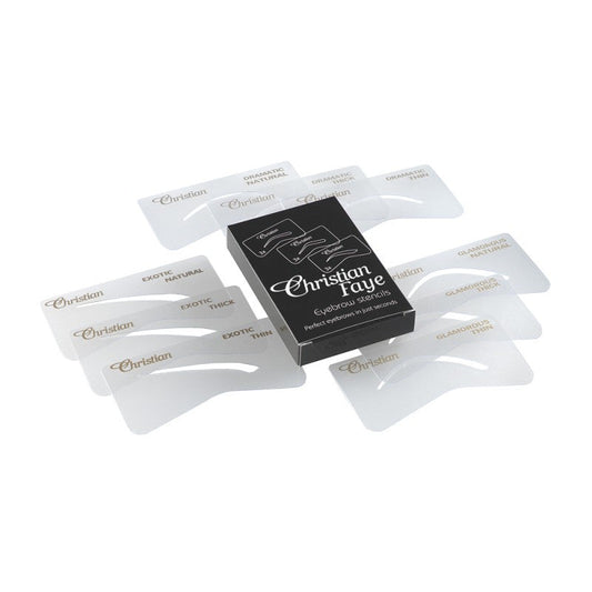 Christian Faye Eyebrow Stencils: Dramatic / Exotic / Glamorous Beauty Goddess ScentiMelti Wax Melts