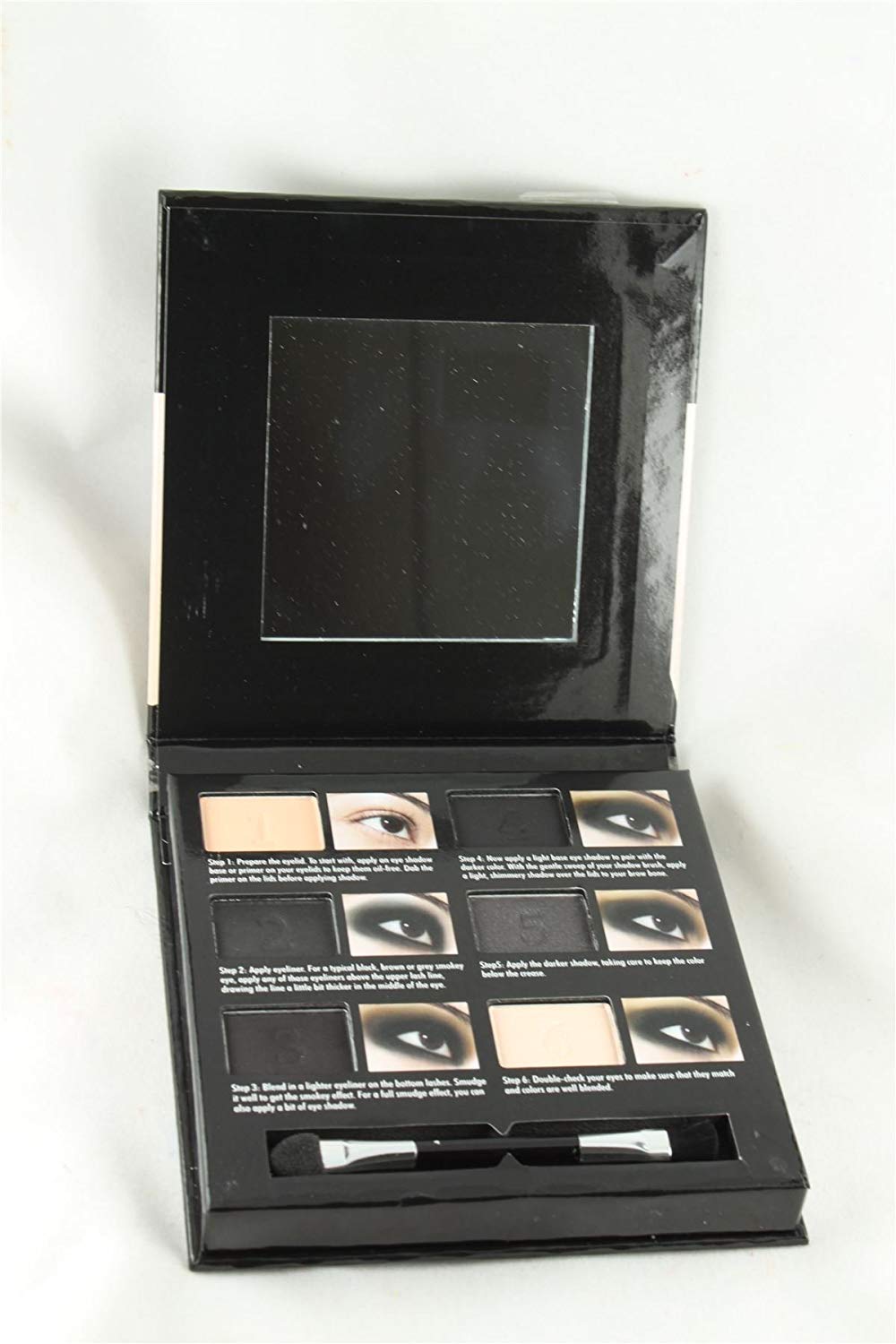 Christian Faye Smokey Eye 6 Colour Palette in Black - ScentiMelti Home Fragrance, Beauty & Gifts UK