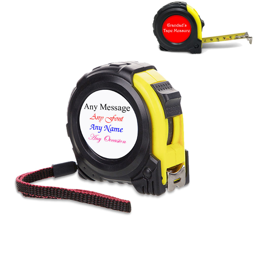 5 Metre Tape Measure, Personalise with Any Message with Any Colour - ScentiMelti Home Fragrance, Beauty & Gifts UK