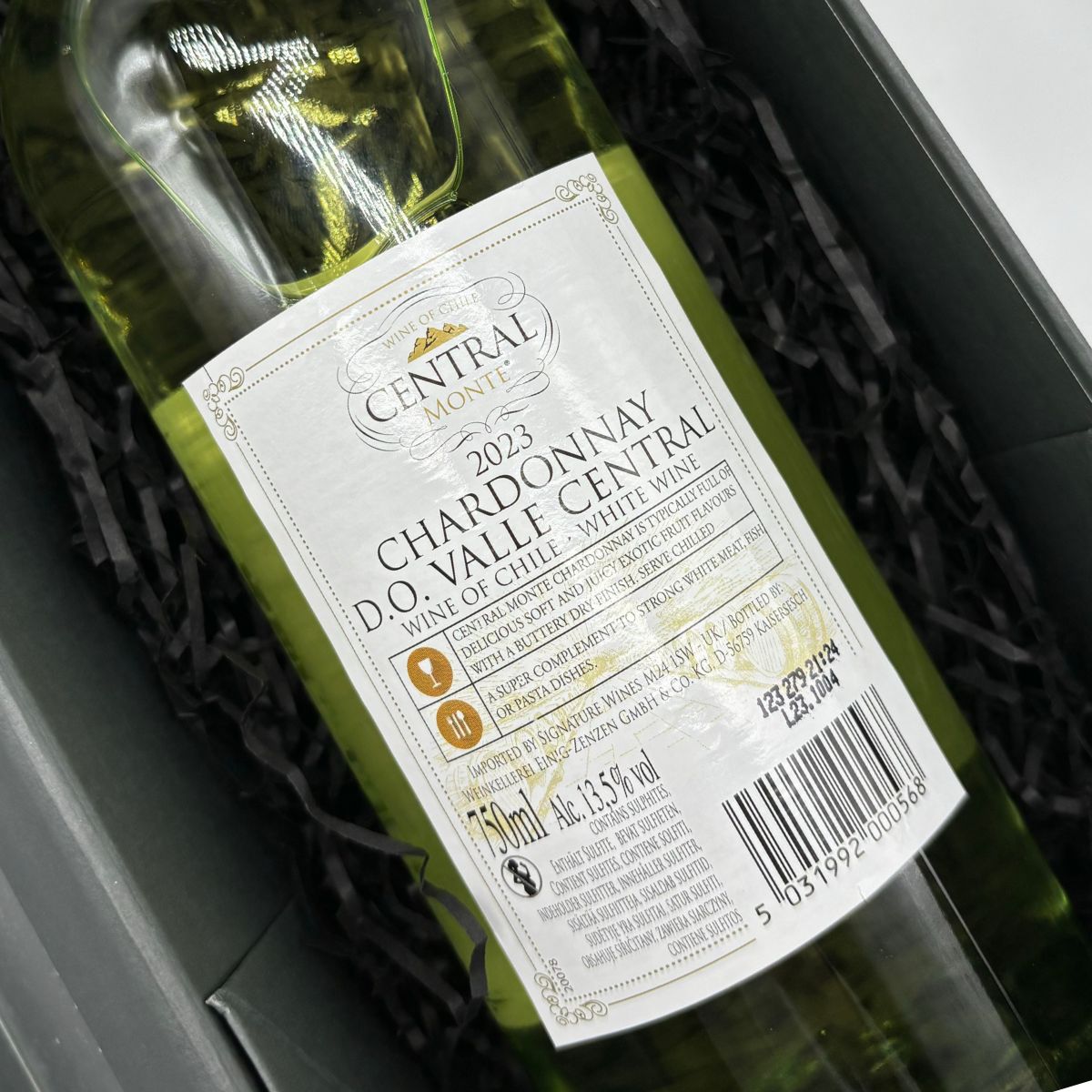 Central Monte Chardonnay 75cl - ScentiMelti Home Fragrance, Beauty & Gifts UK