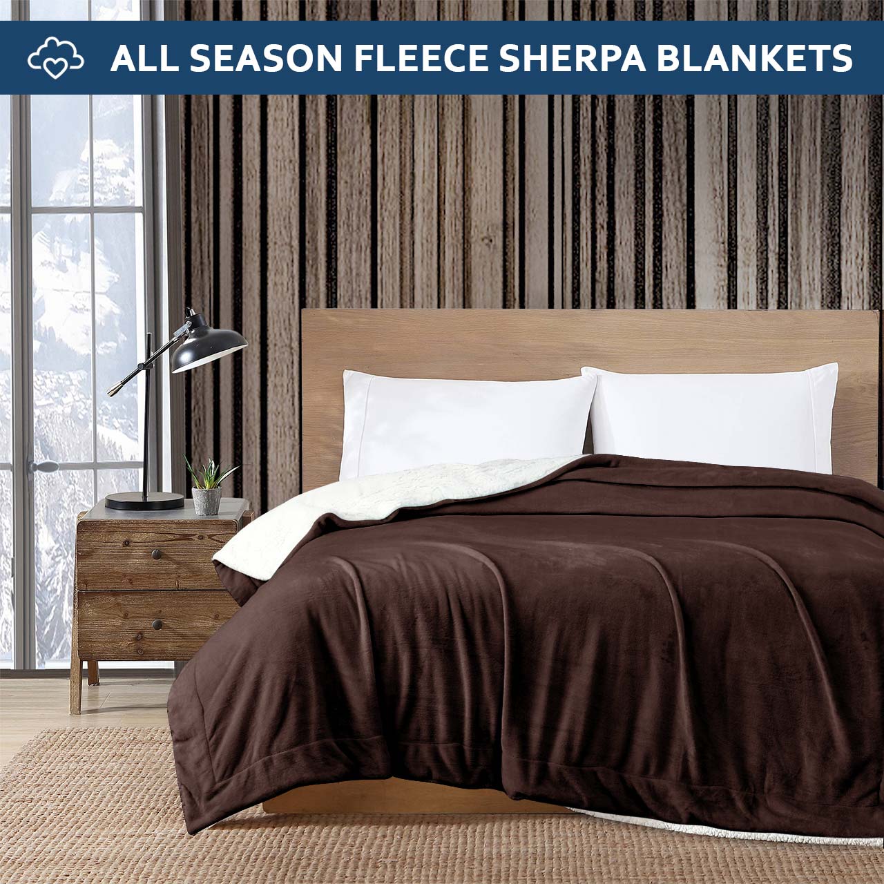 UltraSoft Sherpa Blankets - ScentiMelti Home Fragrance, Beauty & Gifts UK