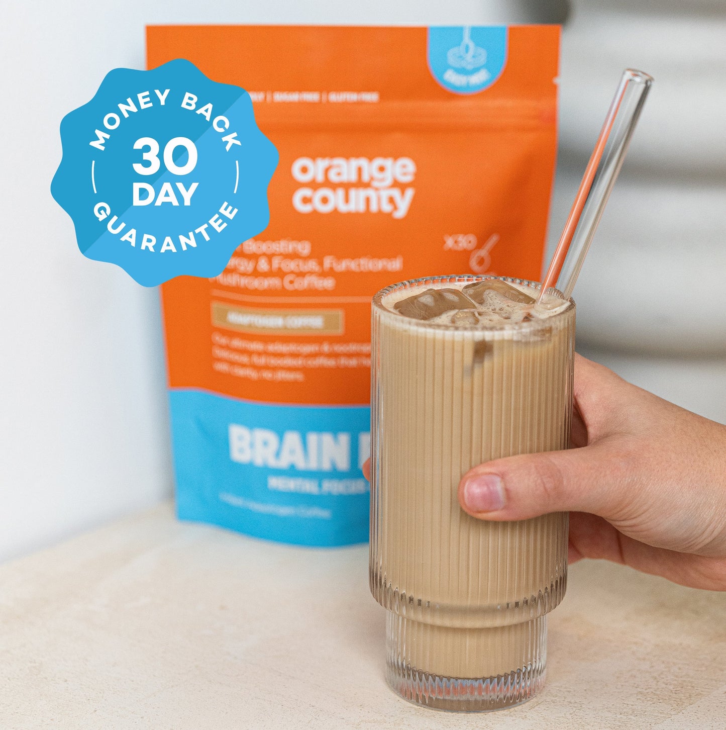 BRAIN FOOD. Focus Coffee | 200g & Free Mixer! - ScentiMelti Home Fragrance, Beauty & Gifts UK