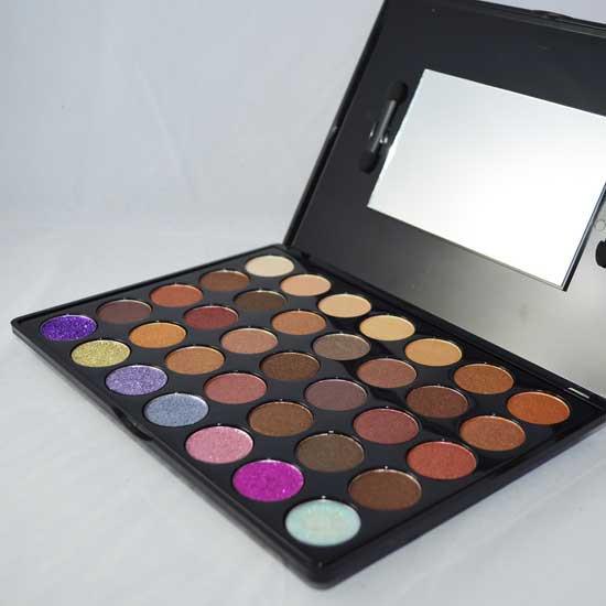 Prima Makeup Shade and Sparkle Eyeshadow and Glitter Palette - Colour Pop - ScentiMelti Home Fragrance, Beauty & Gifts UK