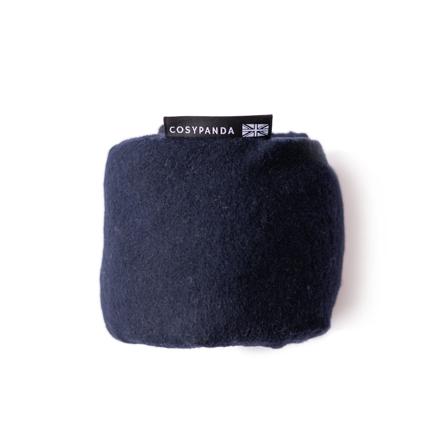 UK Made Natural Cotton Microwaveable Wheat Wrap - Navy Blue CosyPanda ScentiMelti Wax Melts