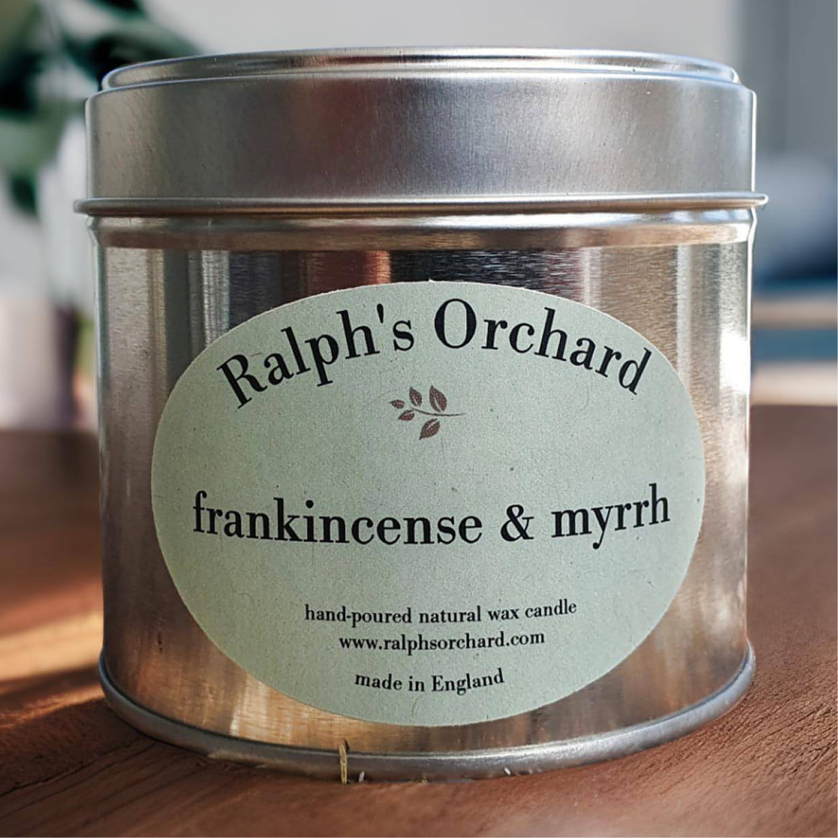 Frankincense & Myrrh Scented Candle Ralph's Orchard ScentiMelti Wax Melts