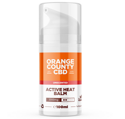 2000mg CBD Active Heat Balm (100ml) - ScentiMelti Home Fragrance, Beauty & Gifts UK