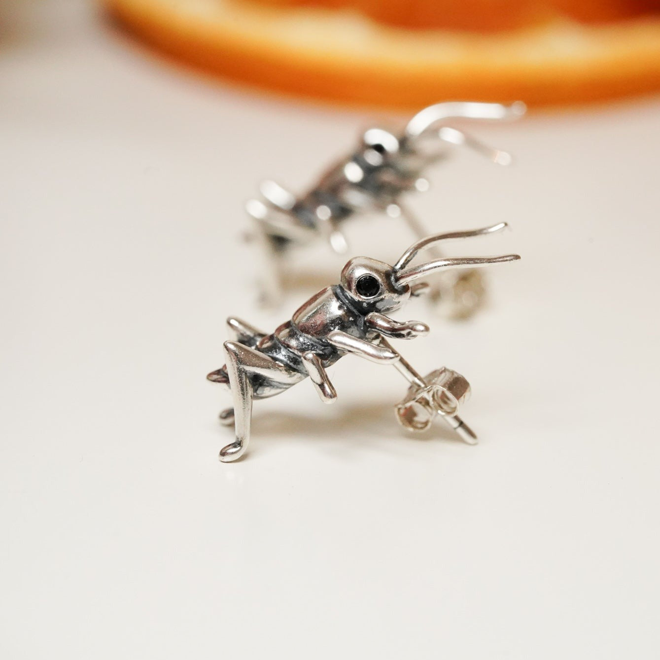 Locust Stud Earrings LunaLuxDesign ScentiMelti Wax Melts