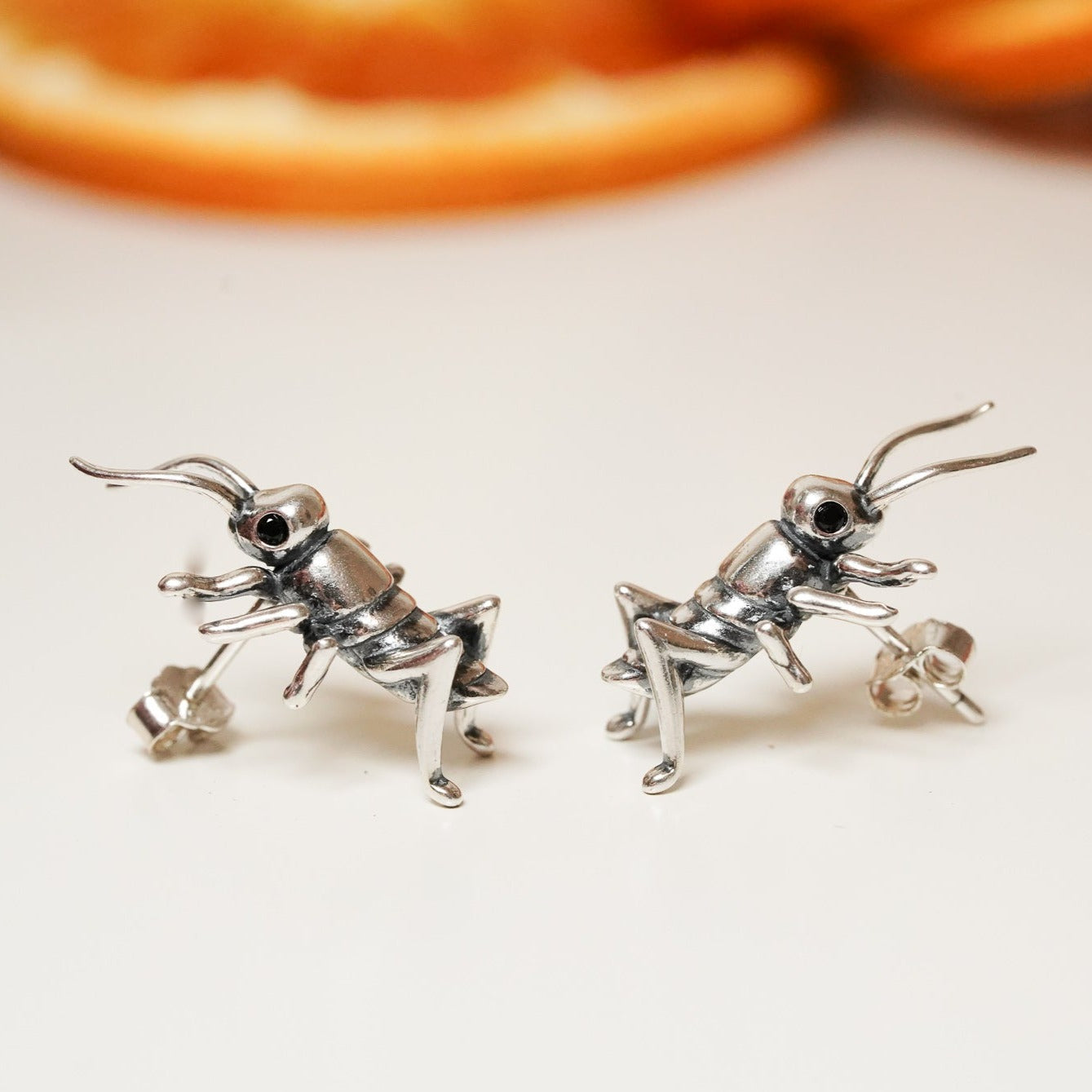 Locust Stud Earrings LunaLuxDesign ScentiMelti Wax Melts