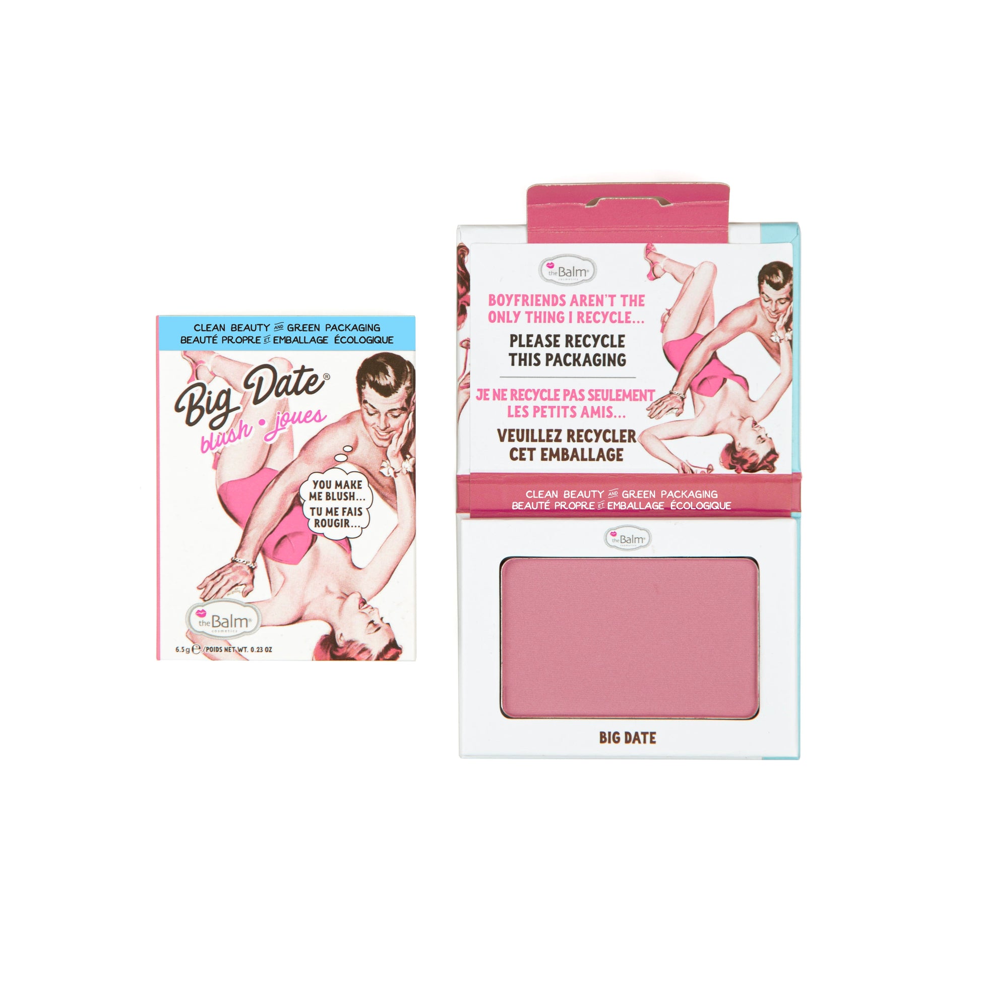 theBalm Cosmetics Big Date® Blush And Eyeshadows In One - ScentiMelti Home Fragrance, Beauty & Gifts UK