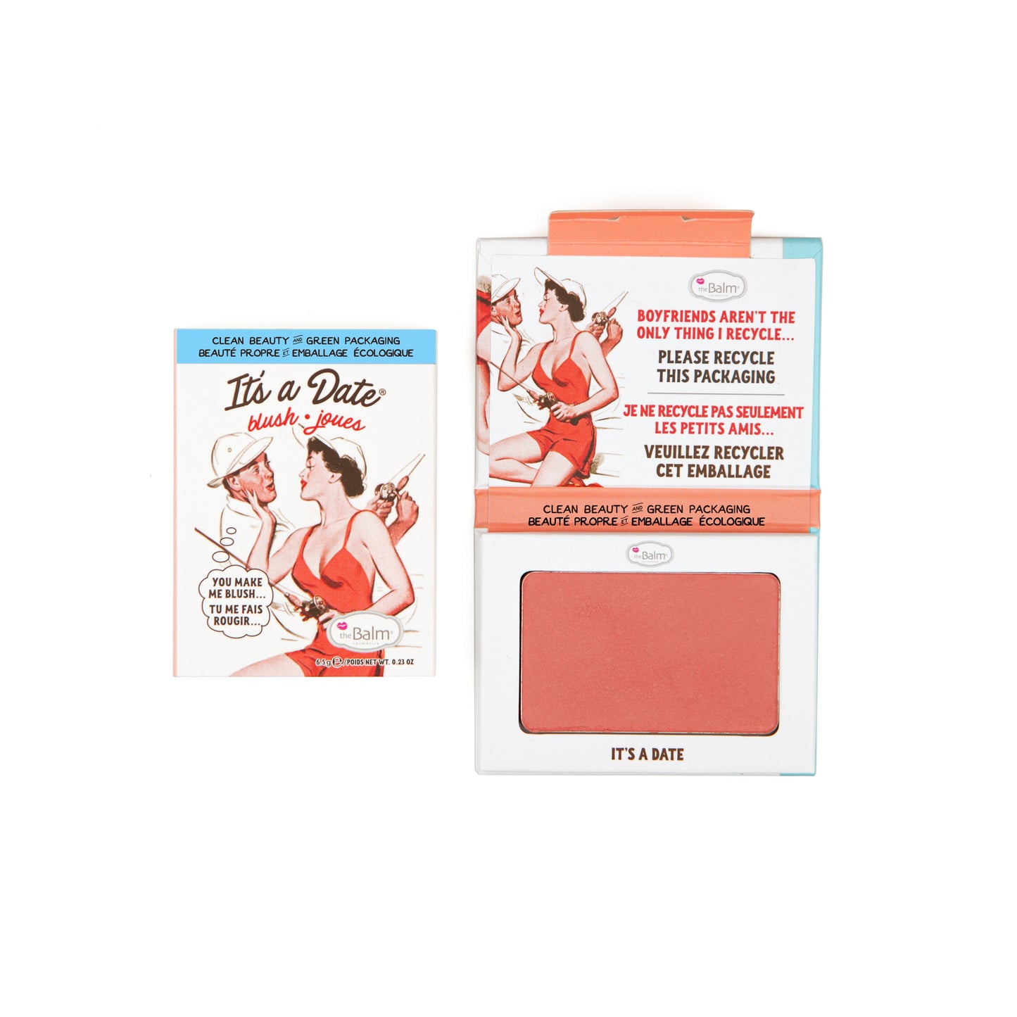 theBalm Cosmetics It's a Date® Blush And Eyeshadows In One - ScentiMelti Home Fragrance, Beauty & Gifts UK