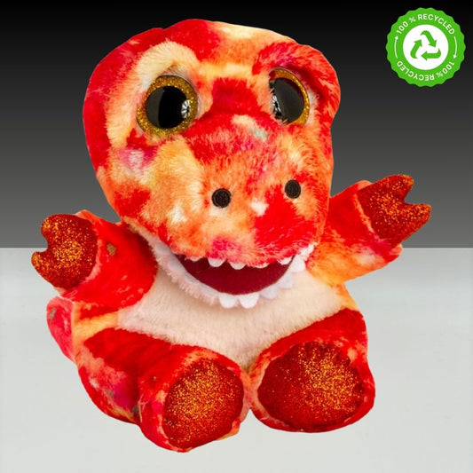 Animotsu Dinomotsu 25cm Beanie Dinosaur - Orange HamperWell ScentiMelti Wax Melts