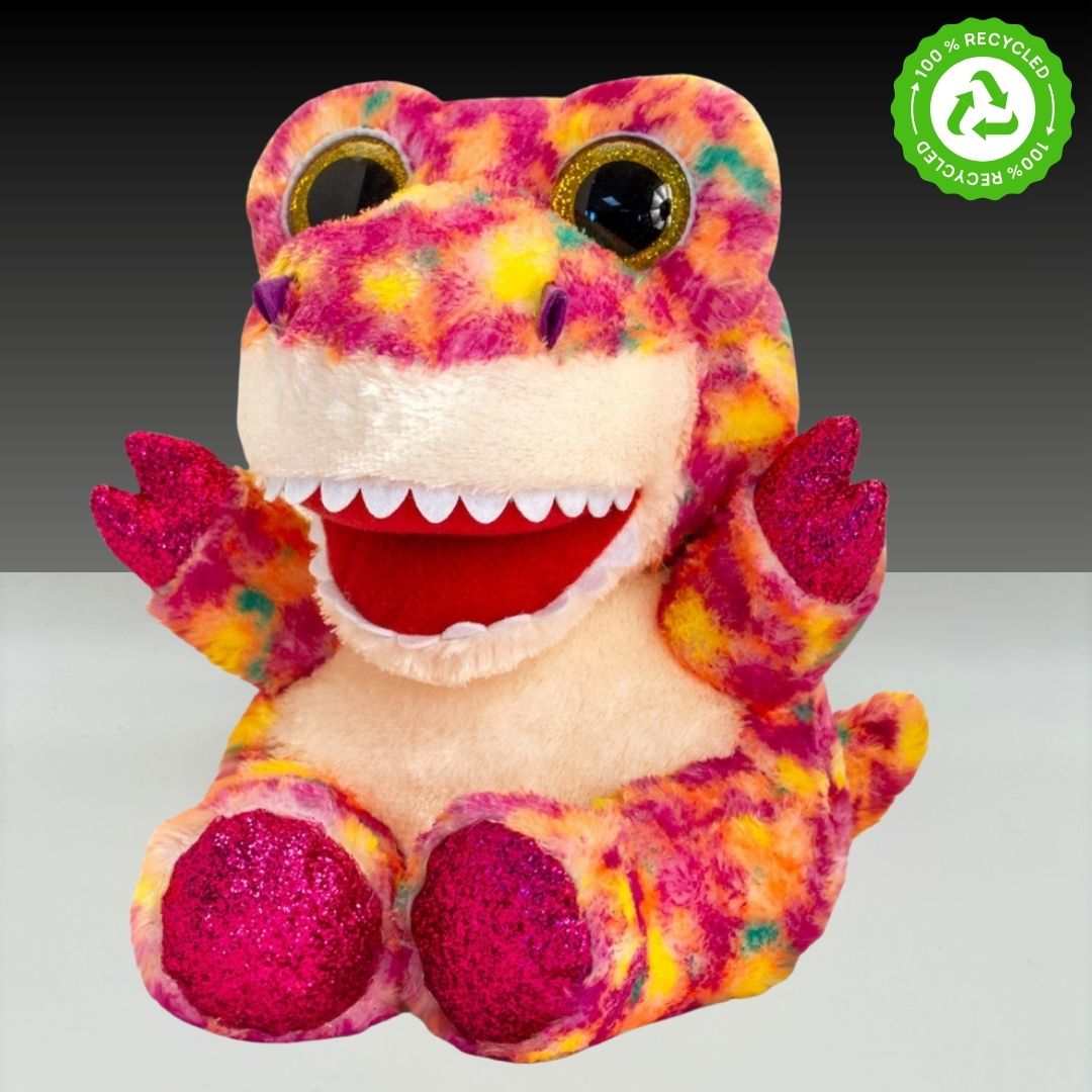 Animotsu Dinomotsu 25cm Beanie Dinosaur - Pink HamperWell ScentiMelti Wax Melts