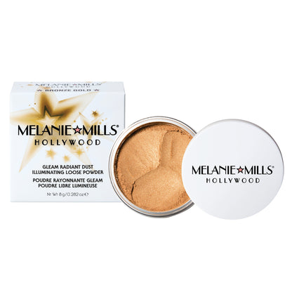 Melanie Mills Gleam Radiant Dust Shimmering Loose Powder for Face & Body - ScentiMelti Home Fragrance, Beauty & Gifts UK