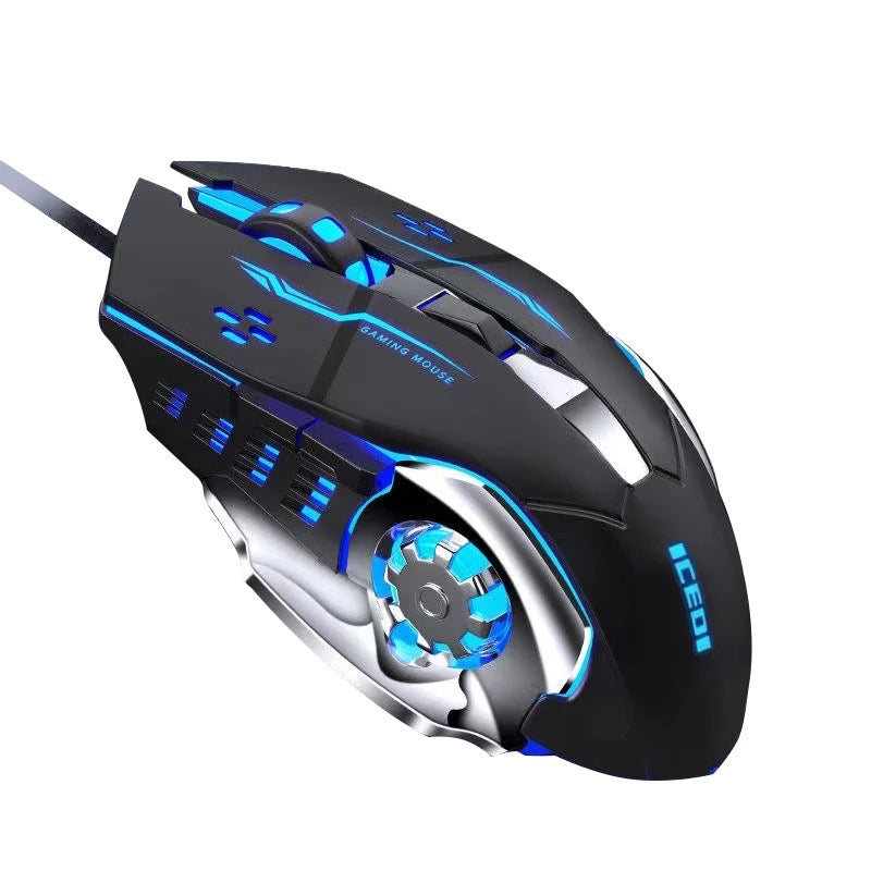 Comfortable Ergonomic 6 Level DPI RGB Gaming Mouse Wheel Design Mechanical like look - ScentiMelti Home Fragrance, Beauty & Gifts UK