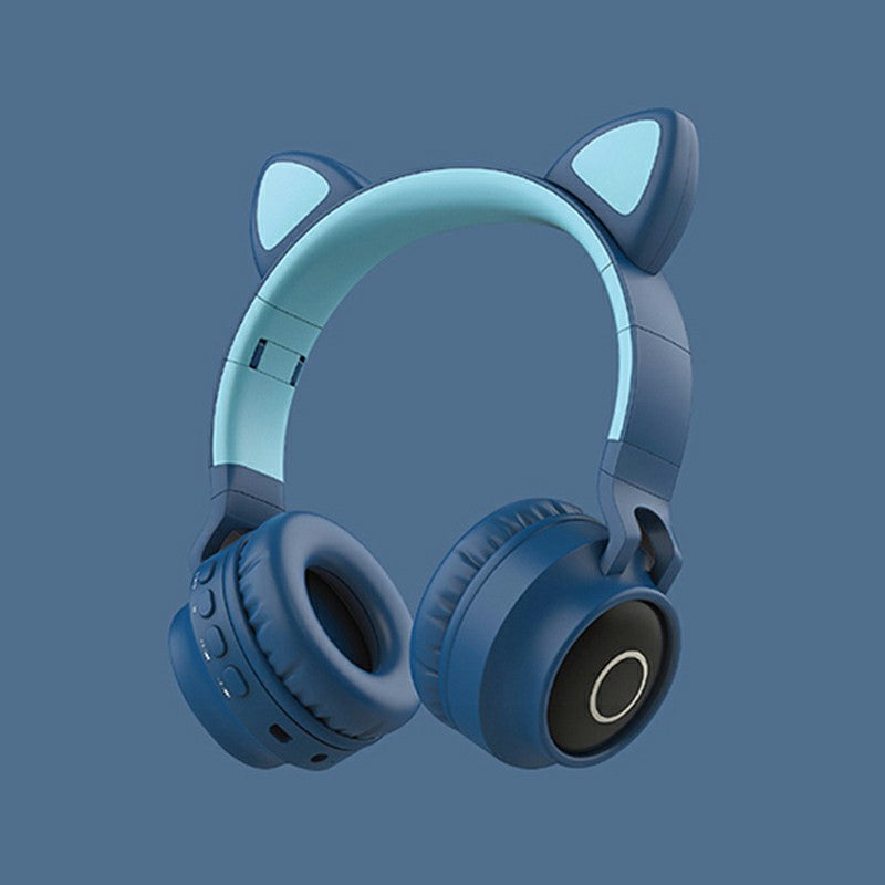 Wireless Cat Ear Bluetooth 5.0 Stereo Bass Headset LED Lights Earphone for Adults - Grey / Dark Blue Veritas Gaming LTD ScentiMelti Wax Melts