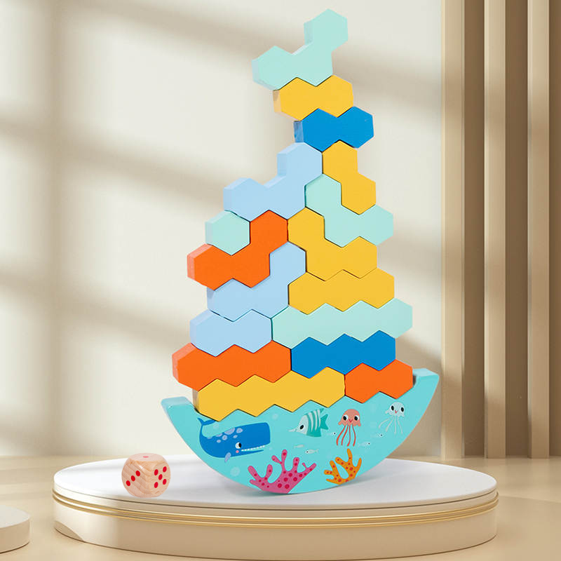 Wooden Tower Balance Game - ScentiMelti Home Fragrance, Beauty & Gifts UK