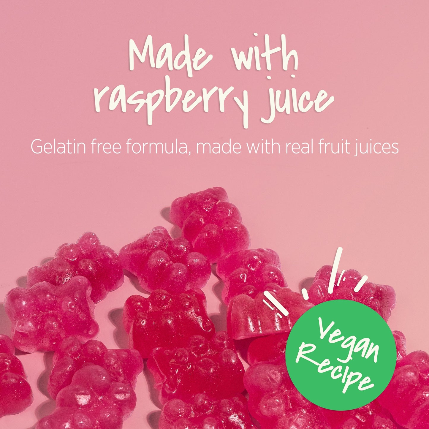 Energy | Caffeine Raspberry Gummies