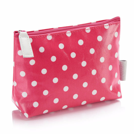 Polka dot make-up bag - ScentiMelti Home Fragrance, Beauty & Gifts UK