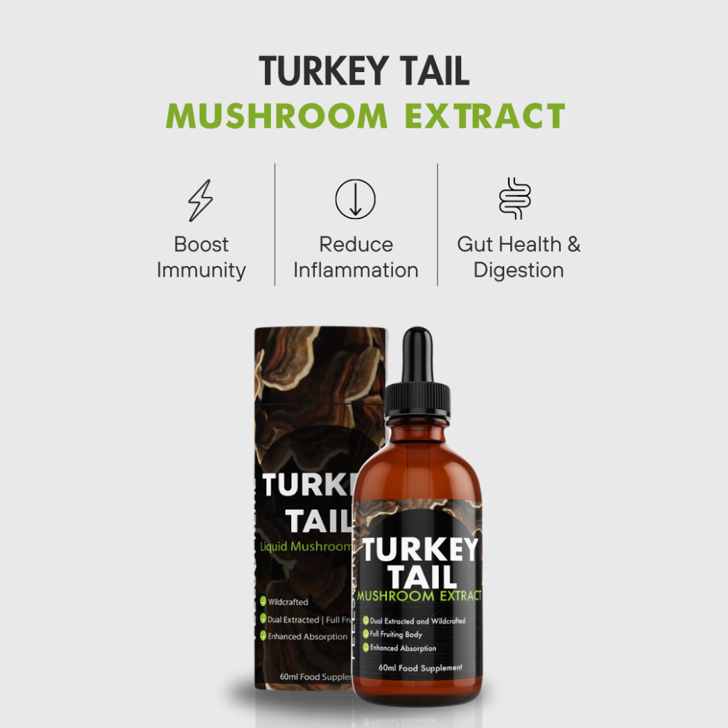 Turkey Tail Mushroom Liquid Extract Feel Supreme ScentiMelti Wax Melts