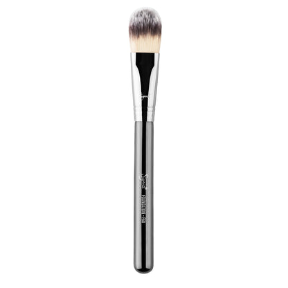 Sigma Beauty F60 Foundation Brush - Black/Chrome - ScentiMelti Home Fragrance, Beauty & Gifts UK